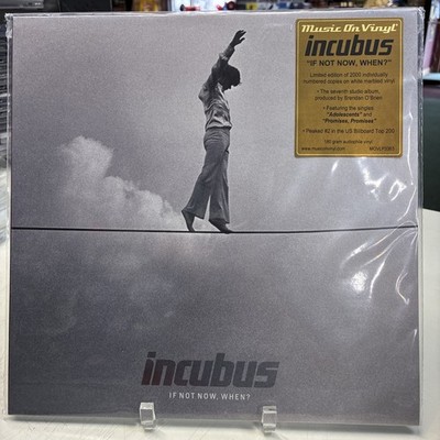 NEW SEALED-INCUBUS-IF NOT NOW, WHEN? Ltd Ed. 2000 Copies On White Marble Vinyl ￼