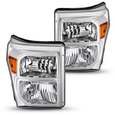 Headlight Assembly Set for F-250 F-350 F-450 F-550 Super Duty 2011-2016
