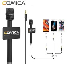 COMICA HRM-S Reporter Interview Live Handheld Microphone for Smartphone iPhone