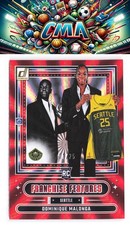 2025 Donruss WNBA #19 Dominique Malonga Franchise Features Red Holo Laser #/25