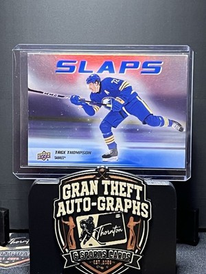 Upper Deck 2025-26 Series 2 Slaps SL-7 Tage Thompson Sabres NHL Insert