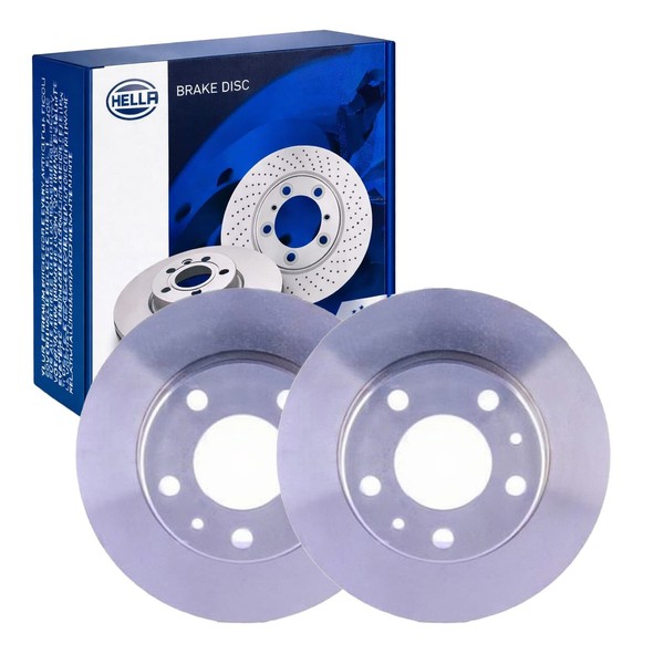 2X Hella Bremsscheiben 276Mm Vorne Passend FüR 54046-image