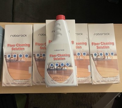 roborock Floor Cleaning Solution Liquid 480ml 4 Pack for Hard Floor