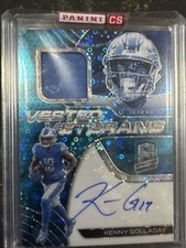 2020 Spectra Vested Veterans Kenny Golladay Patch Auto /35
