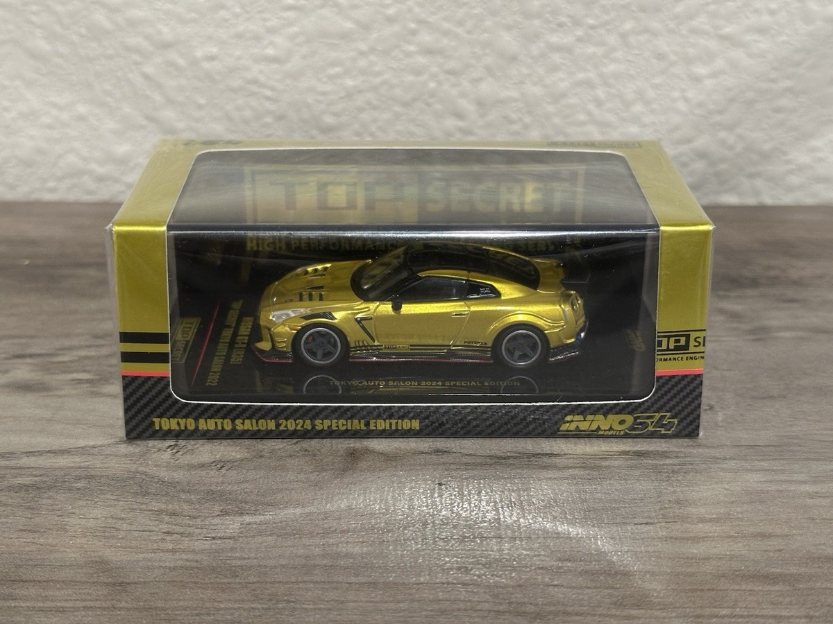 ミニカー Inno64 Tokyo auto salon R35 top secret INNO64 1:64 Nissan GT-R (R35) 