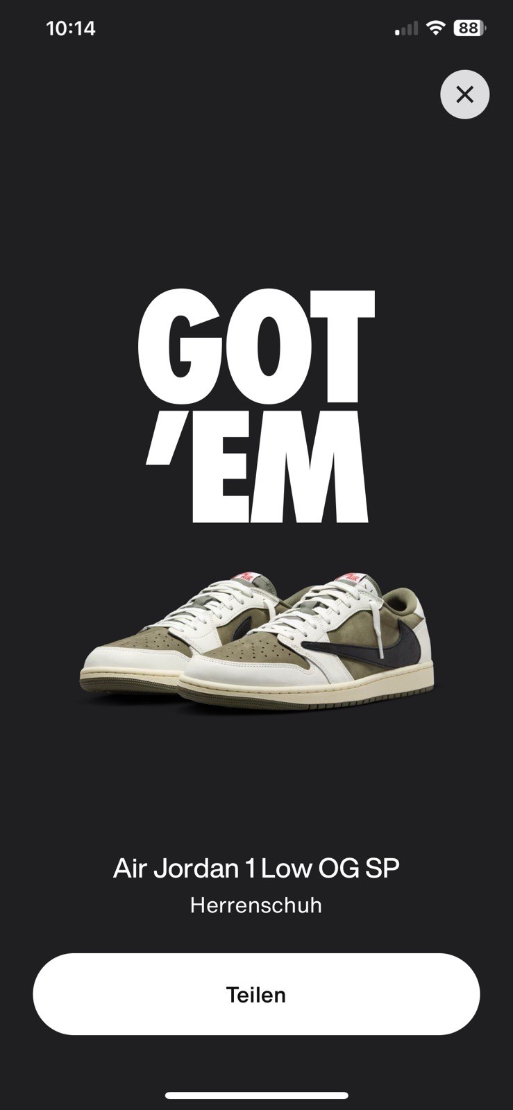 Nike Air Jordan 1 Low OG SP Sneaker Low Top mehrfarbig EU 43 DM7866-200 5