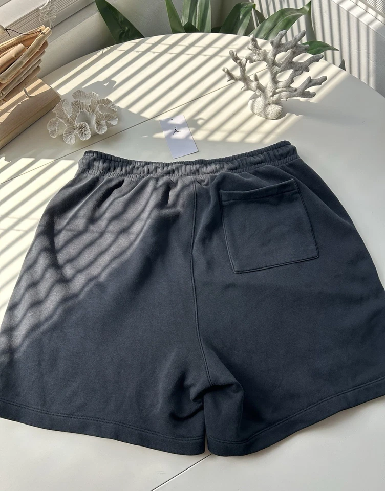 Черные флисовые повседневные шорты с логотипом с вышивкой мужские Xl..DQ7470-010 - Изображение 4 из 4