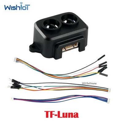 TF-Luna LiDAR Range Finder Sensor 0.2m-8m Single-Point Ranging Module UART/I2C