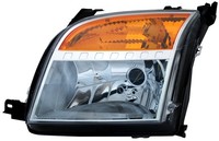 Scheinwerfer Links FüR Ford Fusion JU 2005- Blinker Gelb + LWR Motor H4 Halogen