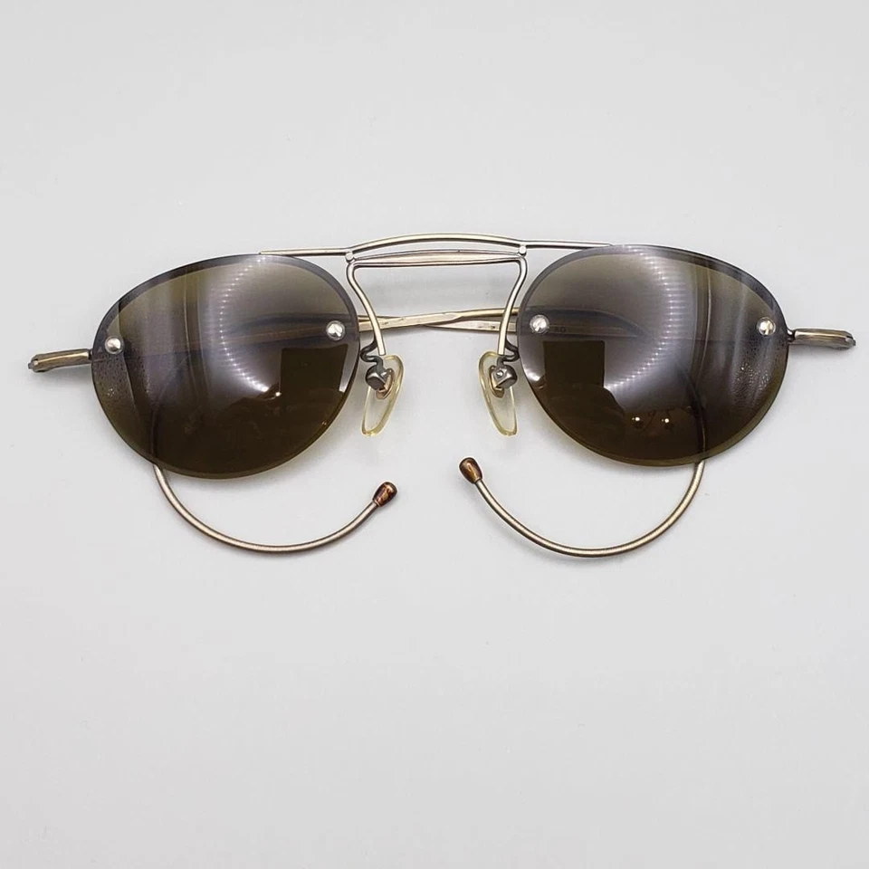 Винтажные дизайнерские солнцезащитные очки NICOLE MATSUDA 2654 AG сделано в Японии редкие - Изображение 4 из 4