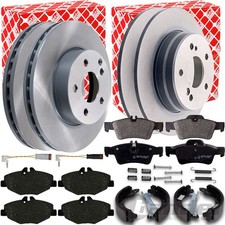 FEBI BREMSSCHEIBEN+BELÄGE+HANDBREMSE passend für MERCEDES E-KLASSE W211 FEBI BREMSSCHEIBEN+BELÄGE+HANDBREMSE passend für MERCEDES E-KLASSE W211