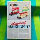 Corgi Minicar 60Years Of Transport 3 Car Set Hobby Model Racing Bus