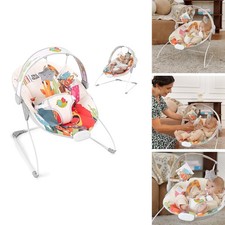 AskCat Electric Baby Bouncer Seat Music, Infant 0-6M, Up to 20 lbs