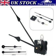 DIY Wall Quartz Clock Movement Mechanism Replacement 23cm Long Hands Set UK