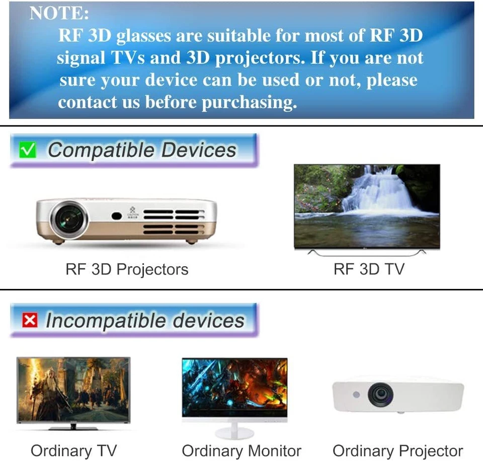 Gafas activas recargables Bluetooth RF 3D para proyectores de TV 3D Sony TDG-BT500A Foto 2 de 4