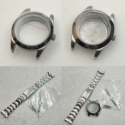 41mm/36mm Uhrgehäuse 316L Edelstahl Saphirglas Tauchen für NH35A NH36 4R Uhrwerk