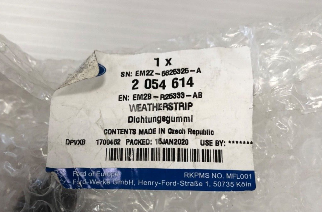 Genuine Ford S-max Galaxy Rear N/s Door Front Weatherstrip Seal  