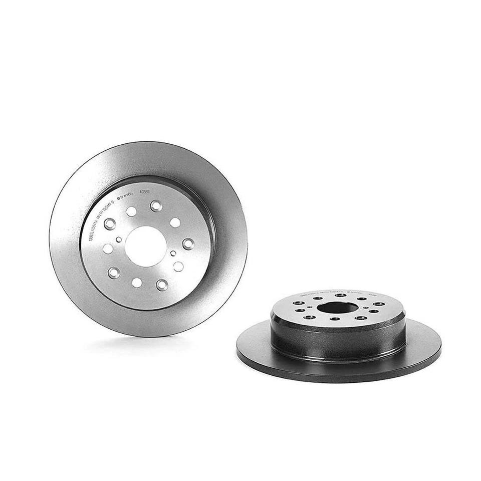 Juego de rotores de freno traseros Brembo de alto rendimiento OE para Lexus GS400 1998-2000 Foto 2 de 4