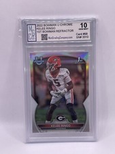 2022 Bowman Chrome University 1st Refractor Kelee Ringo Graded MGCo. Gem Mint 10