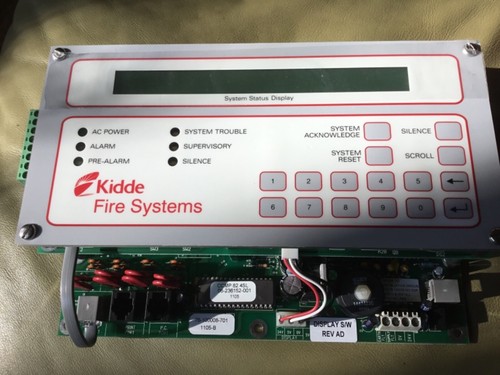 Kidd fire system cpu networkable central control 76-100008-701 - Picture 5 of 6