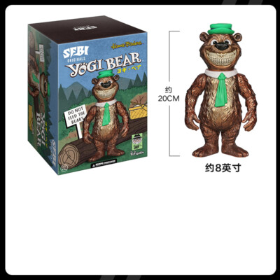 ロンイングリッシュ　YOGI BEAR ヨギベア　ソフビ　フィギュア Ron English Yogi Bear SFBI Originals H20CM Figures | eBay