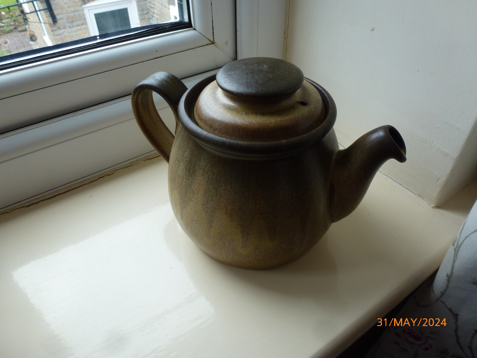 Vintage Denby Romany Teapot eBay
