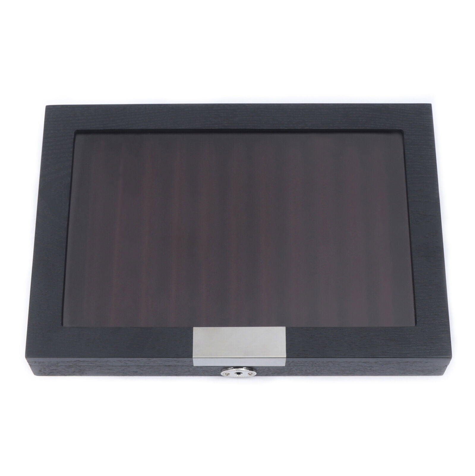 Wood Pen Storage Box Fountain Pen Display Case Organizer With Key Gift