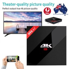 H96pro Plus Andriod 7.1 Smart TV Box 3G RAM + 32G ROM S912 Media Player AU