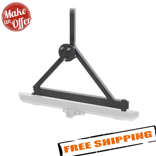 Smittybilt 7665102 SRC Classic Only Tire Carrier for 8706 Jeep CJ7