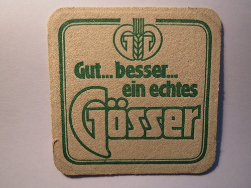 ÖCV CVV 1985 Cartellversammlung - Vorort Leoben KÖSTV Glückauf / Bierdeckel - Bild 2 von 2