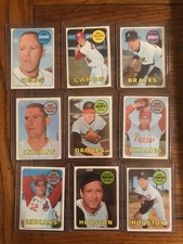 Harry Walker 1969 Topps Baseball Card (Sale Is For Card In Title) (940)