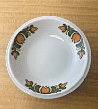 Vintage Winterling Bavaria Orange Flower RARE 7 3/4" bowl