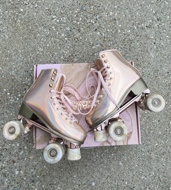 Impala Quad Roller Skates Marawa Rose Gold Size 7 for sale online eBay