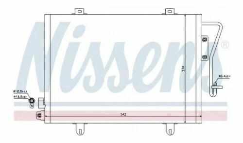 Nissens Kondensatoren für Autoklimaanlagen