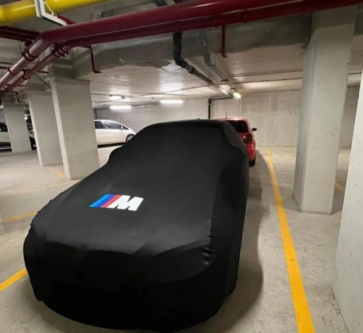 Indoor Car Cover For BMW Optional Alpina M M2 M3 M4 M5 M6 Logos And