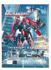 XBOX and UbiSoft: MURAKUMO "Renegade Mech Pursuit"- vintage print ad (2003)