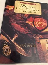 Hockey Hall of Fame Legends : The Official Book by Michael McKinley 1994 Used