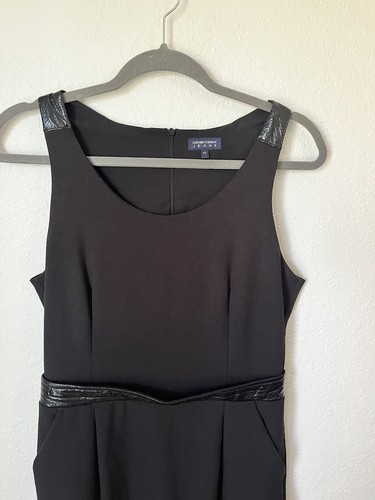 Emporio Armani Jeans Black Dress size 42 EUC - Picture 14 of 19