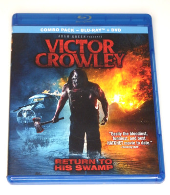 Victor Crowley (Blu-ray & DVD, 2017 Horror Film) Kane Hodder, Parry Shen