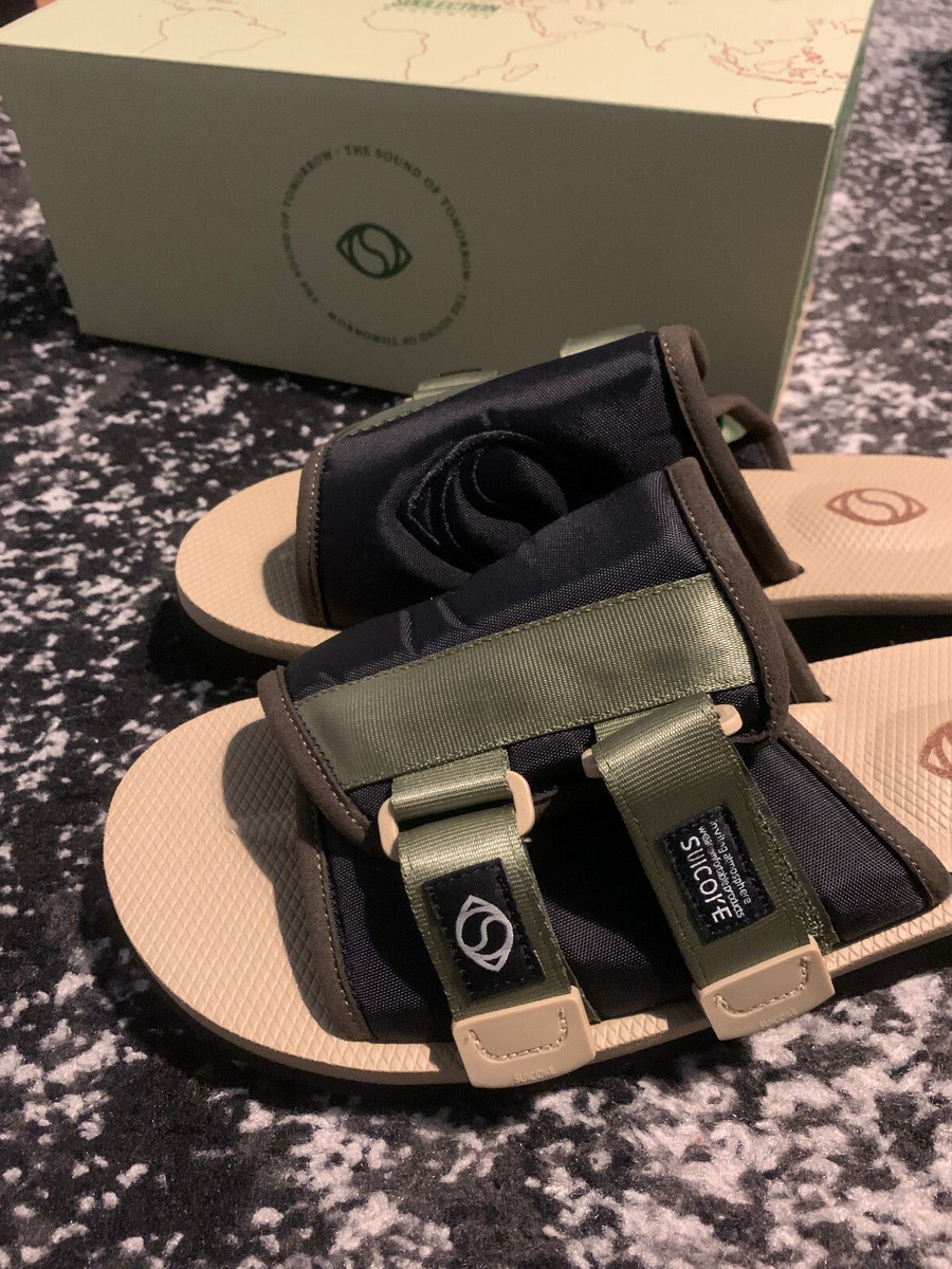 New Suicoke x Soulection Size 8 Men Slide Sandal Flip Flop Rare