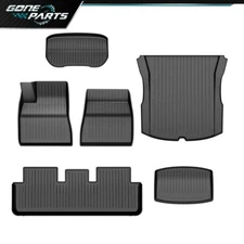 All-Weather TPE Floor Mats Cargo Liner Full Mats Fit For 2024-2025 Tesla Model 3