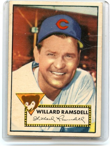 1952 Willard Ramsdell #114