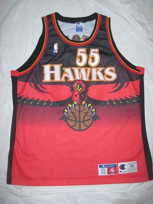 dikembe mutombo hawks jersey