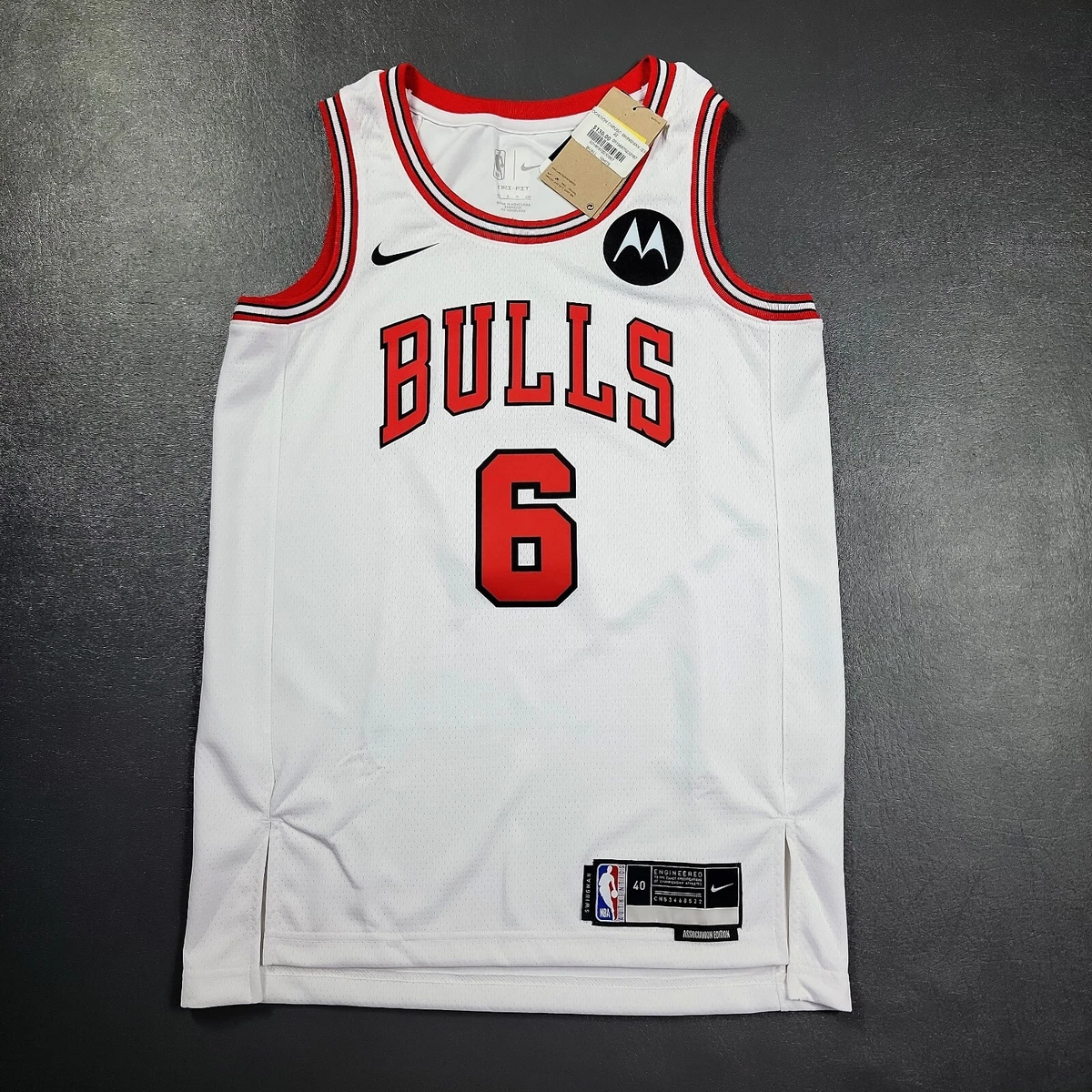 Chicago Bulls Alex Caruso Nike Association Swingman Jersey