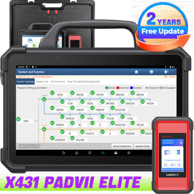 2026 NUE LAUNCH X431 PAD VII PAD 7 OBD2 Diagnosegerät Alle Steuergerät Scanners