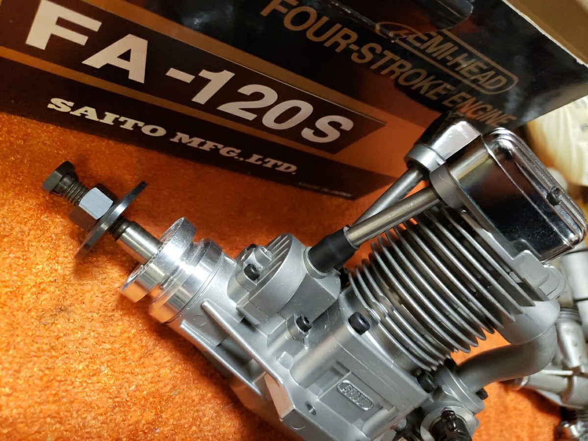 Saito Engine - Saito FA-120S Hemi-Head four stroke - 120 S - NIB