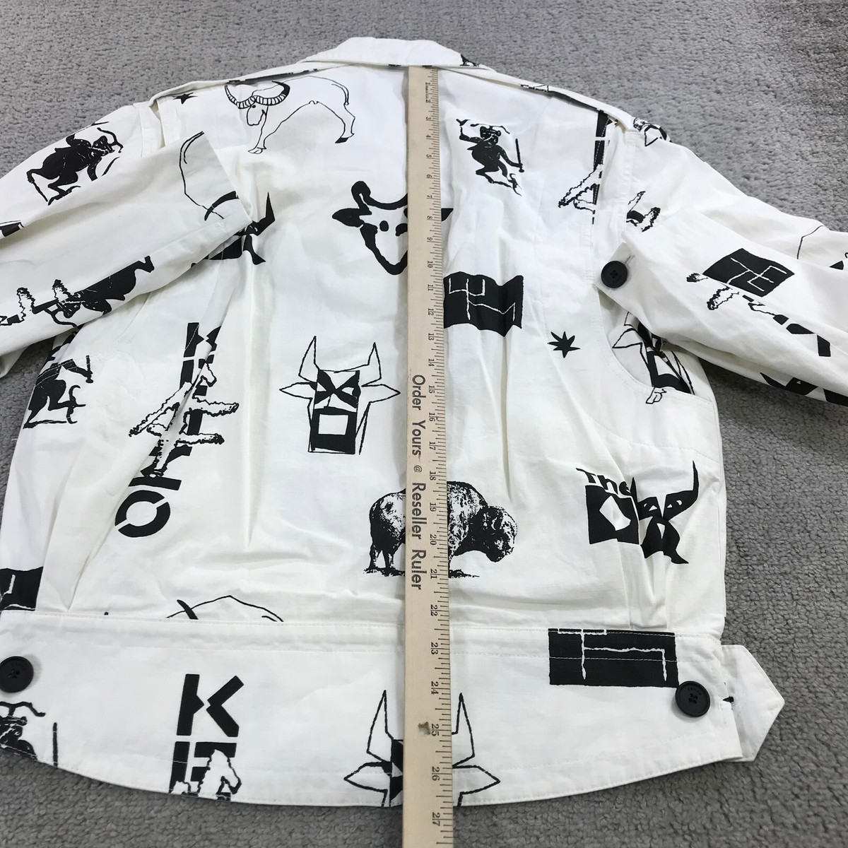 Kenzo Paris Jacket Womens 36 CNY Blouson Bomber Jacket Coat