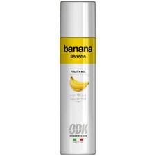 ODK Banana Puree 750ml - Single - Fruit Puree for Cocktails in a Squeeze Bottle