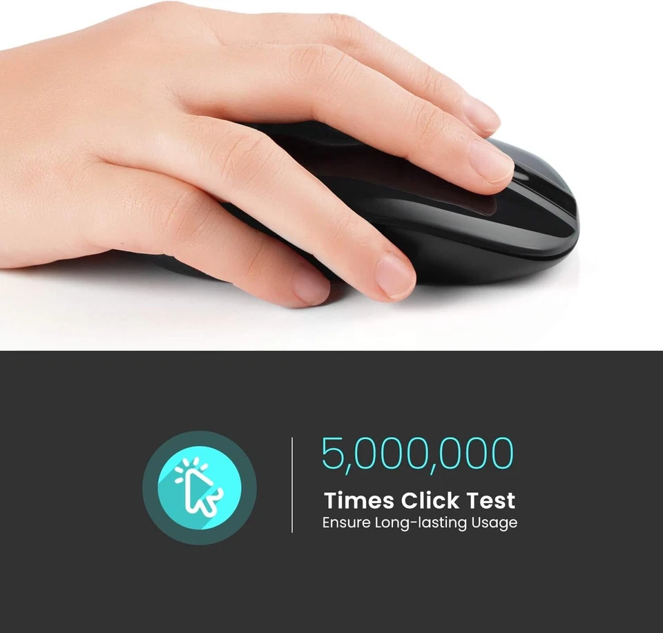 LeadsaiL Rechargeable Wireless Computer Mouse 2.4G Portable Slim (FREE SHIPPING) - Image 4 of 4