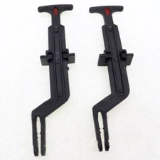 2X For VW Passat B5 3B0823593C Hood Bonnet Latch Lock Pull Rod Release T Handle